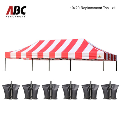 Top cover For 10x20 pop-up canopy