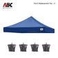 Top cover for 10x10 canopy(4 extra weight bags)