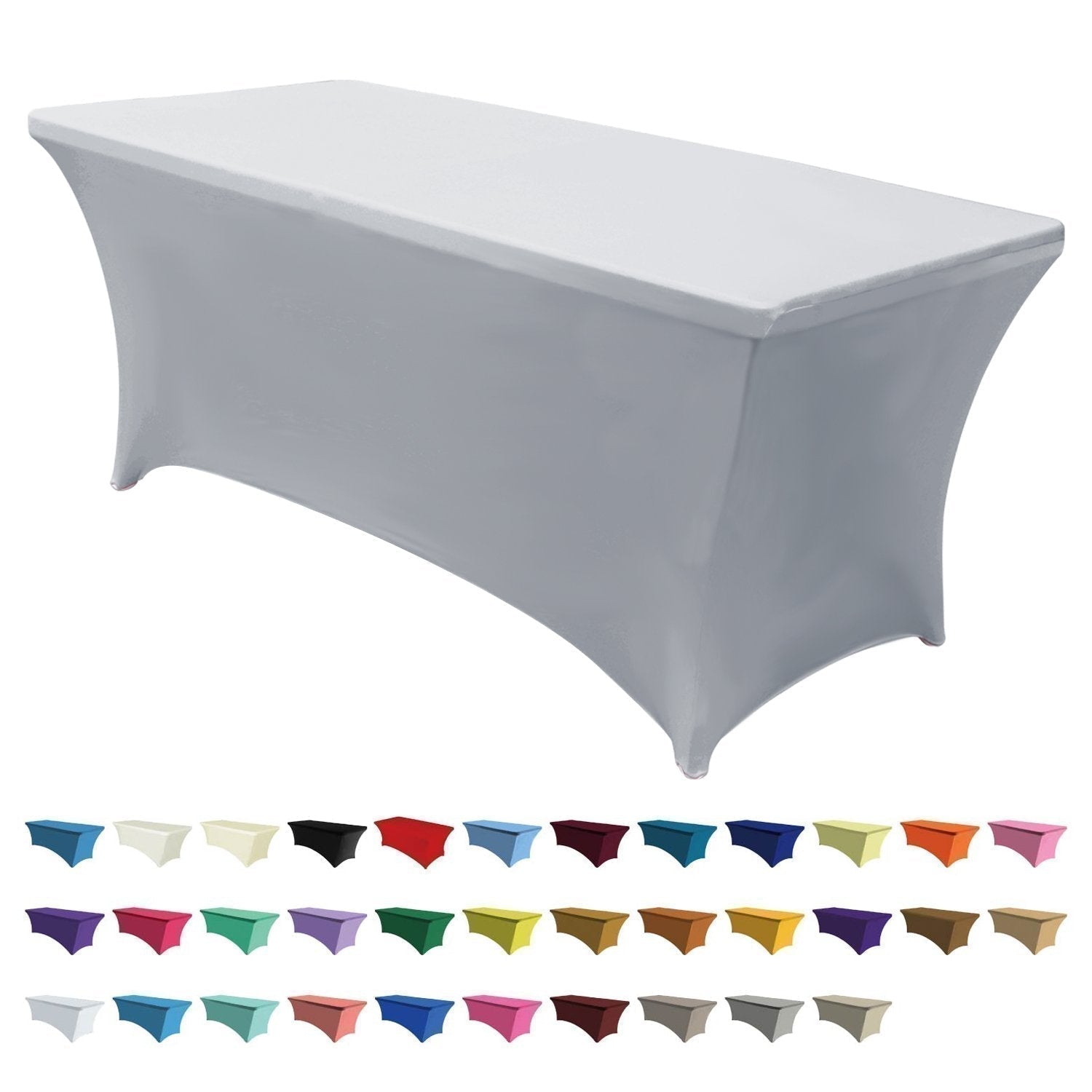 Spandex Tablecloths for Home Rectangular Table 1PC