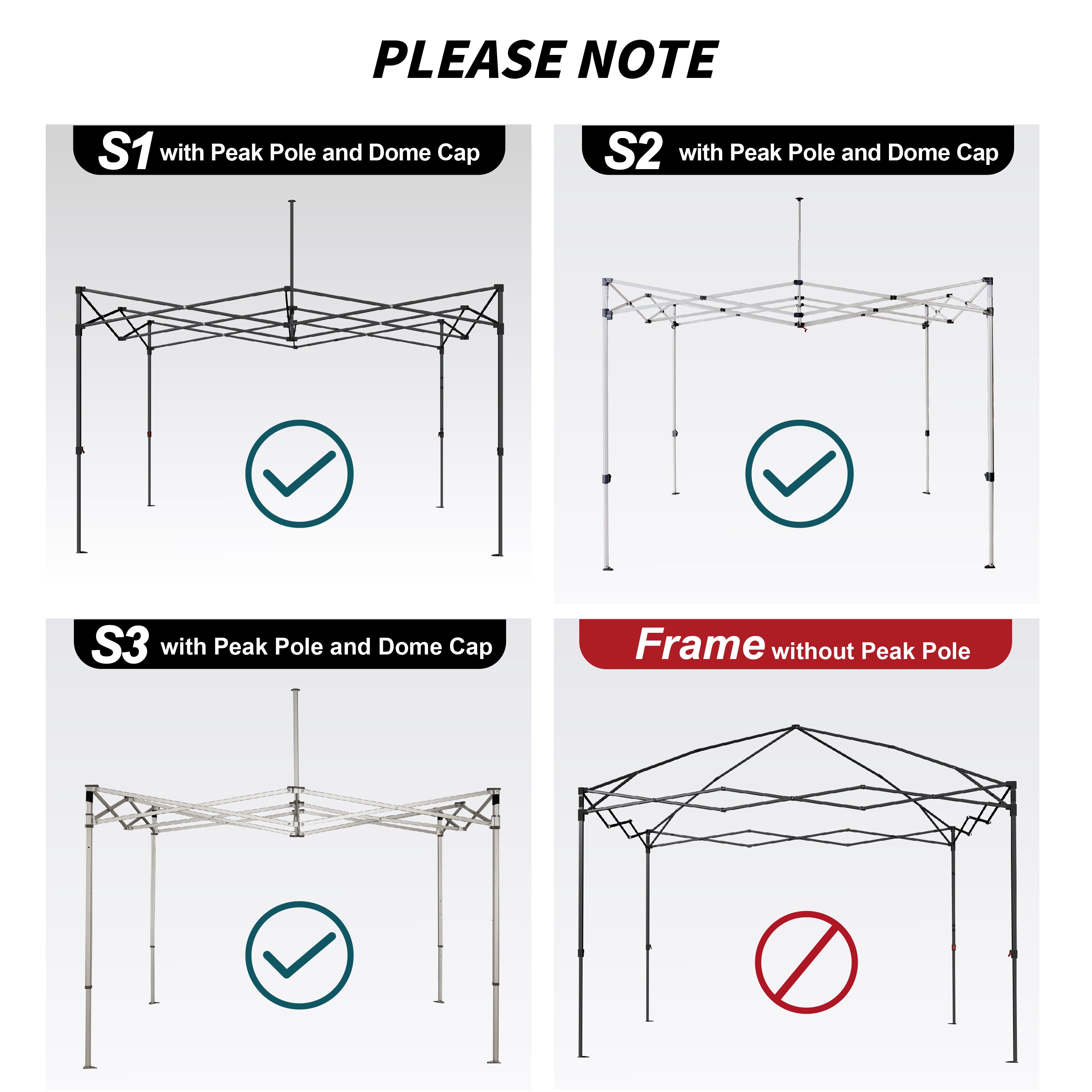 Top cover For 10x20 pop-up canopy