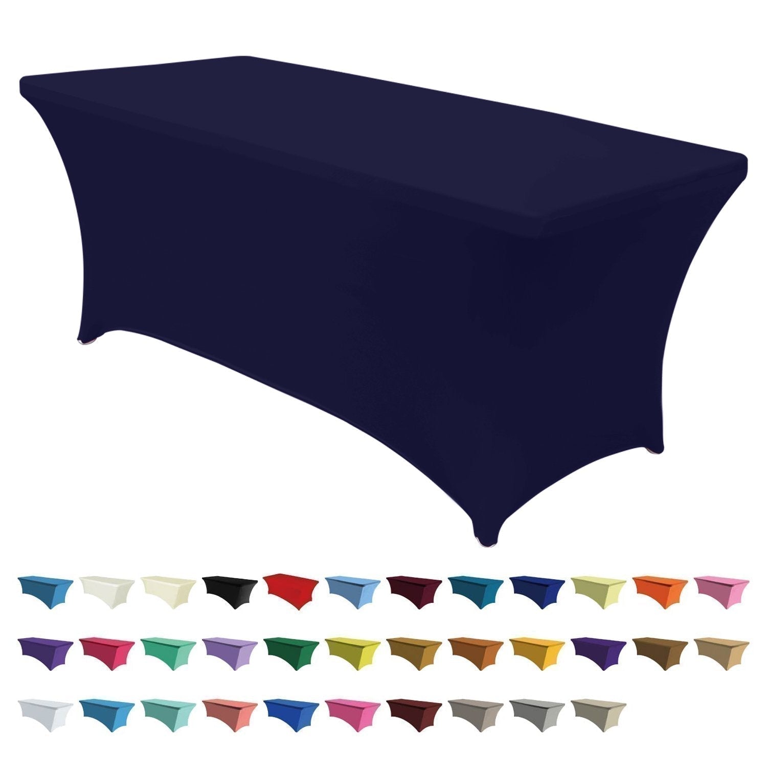 Spandex Tablecloths for Home Rectangular Table 1PC