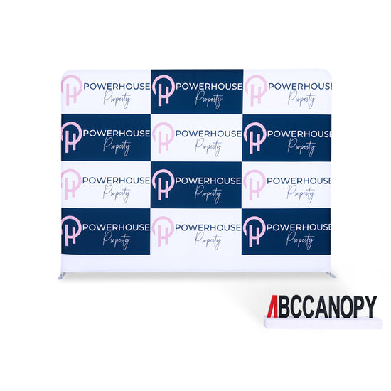 Custom 300x222cm Brand Advertising background board
