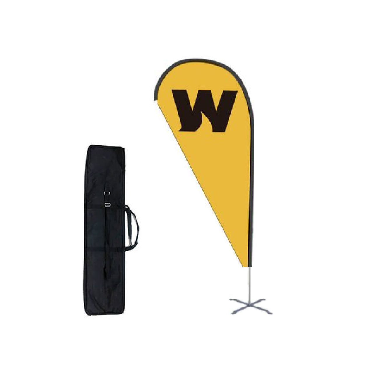 Custom Teardrop Flag 8FT/10FT/12FT (1 Flag)