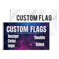 Custom Outdoor Flag (Flag Only)